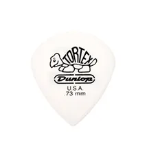 Palhetas Jim Dunlop Tortex Jazz III Branco 0.73mm 12 UN