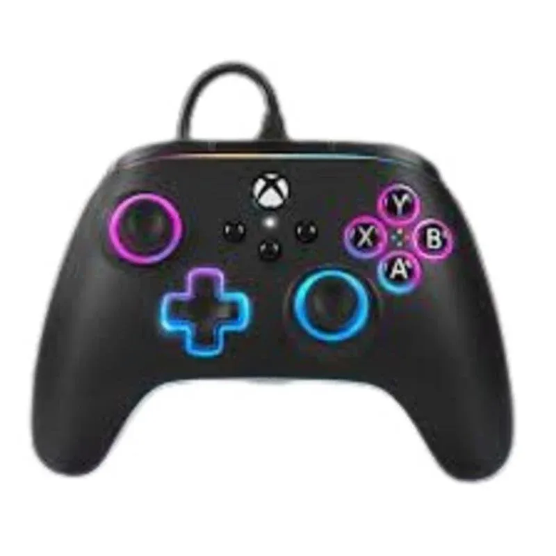 Comandador Gamepad PowerA XBGP0140-01 Fio USB-C para Xbox Series S/X Preto