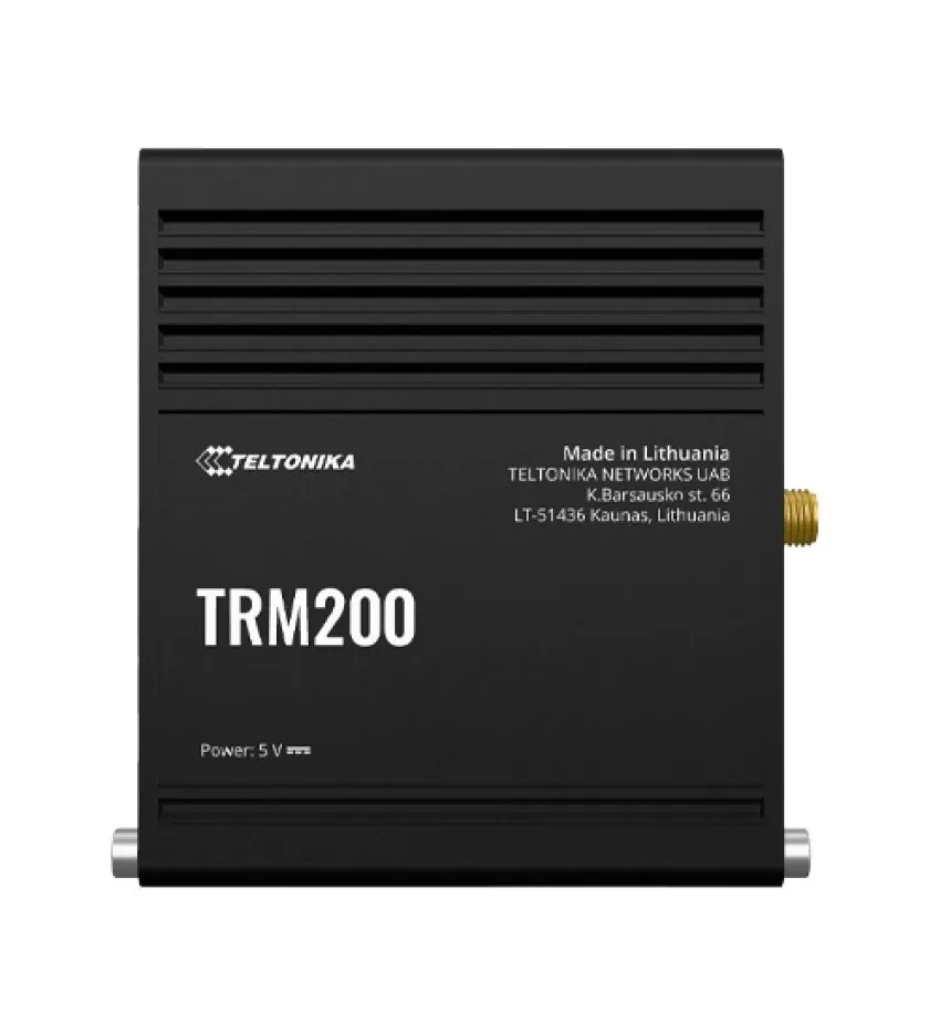 Modem Industrial Teltonika TRM200 4G/LTE Preto