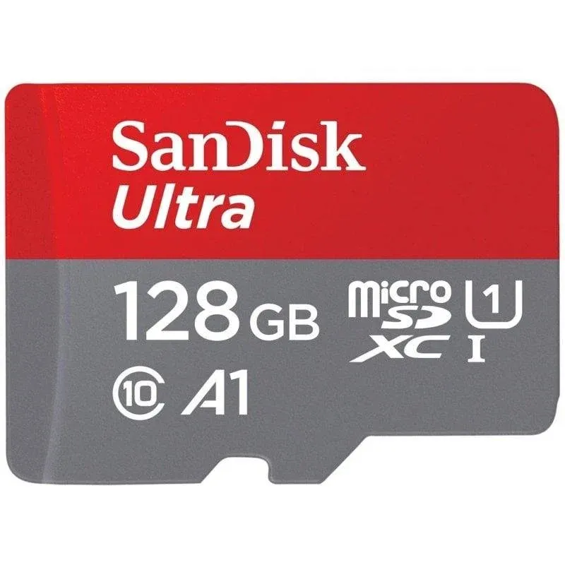 Memória Flash Sandisk Ultra MicroSDXC 128GB 140MB/s Classe 10 UHS-I A1