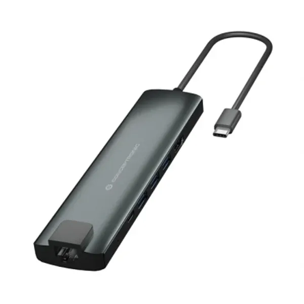Dock Conceptronic usb-c 1xhdmi 3xusb3.0 2xusb-c pd cr 1xrj45