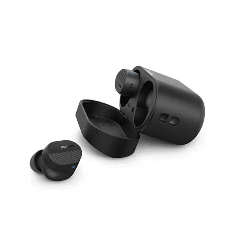Philips TAT5000BK Auriculares Sem Fios Bluetooth com Cancelamento de Ruido, Microfone e IPX5 Pretos