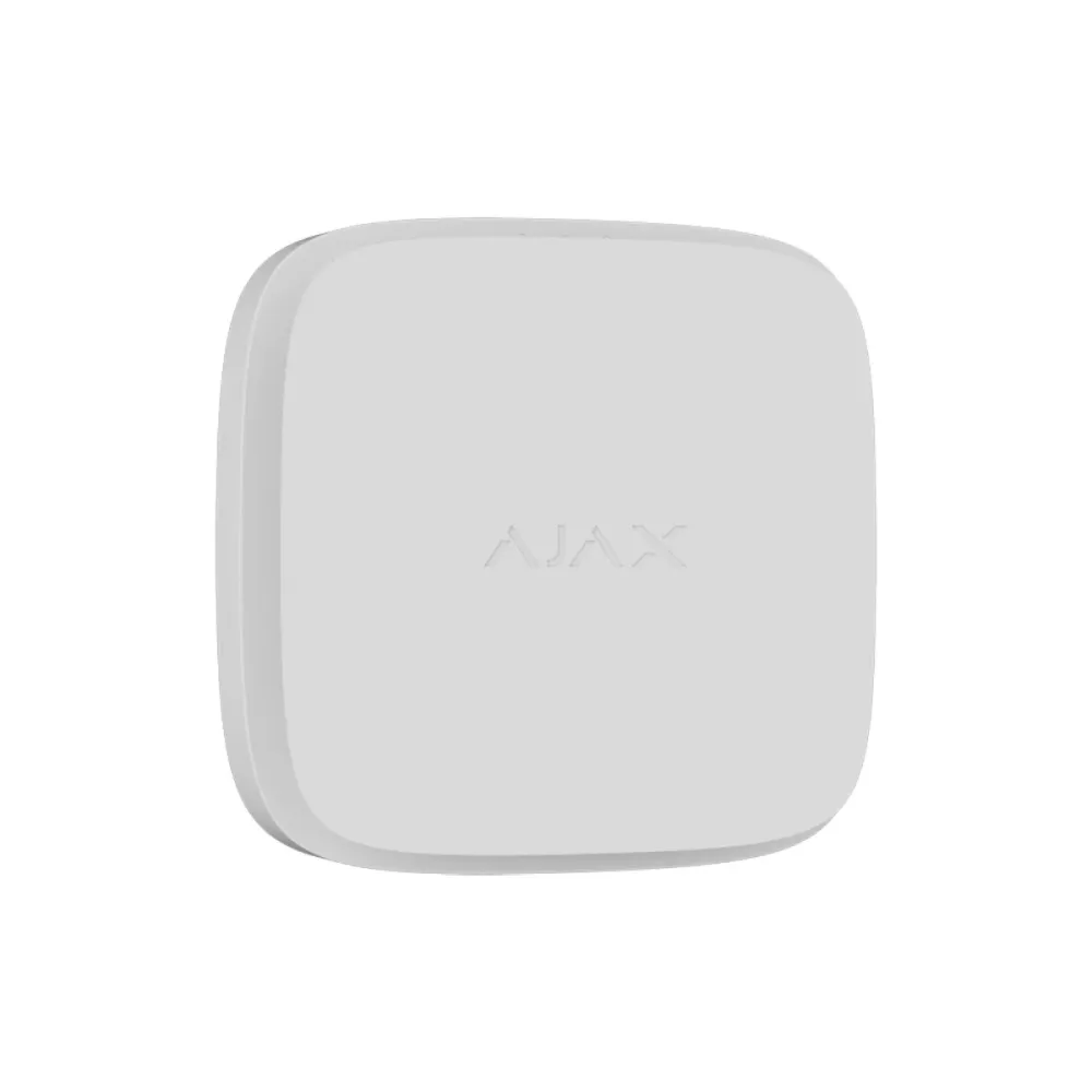 Detetor de temperatura e CO Ajax FireProtect 2 AC 868 MHz Jeweller Branco