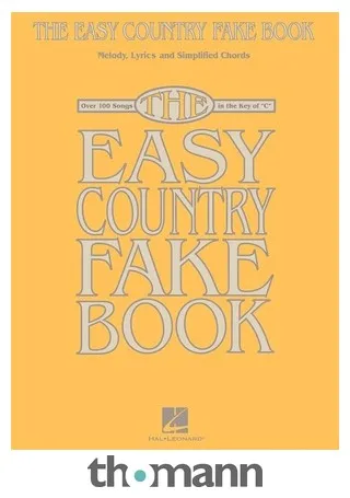 Hal Leonard The Easy Country Fake Book