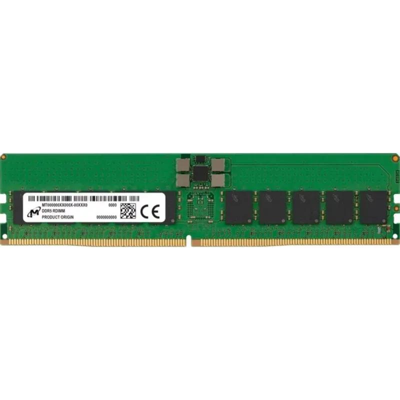 Memória RAM Crucial 16GB 1x16GB DDR5 5600MHz CL46 ECC Servidor Workstation