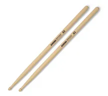Baquetas ponta madeira Rohema Classic 5AB Hickory