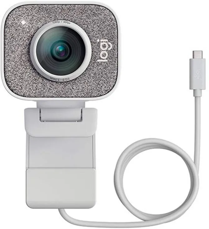 Webcam Logitech StreamCam Full HD 1080p USB-C 3.1 Branca