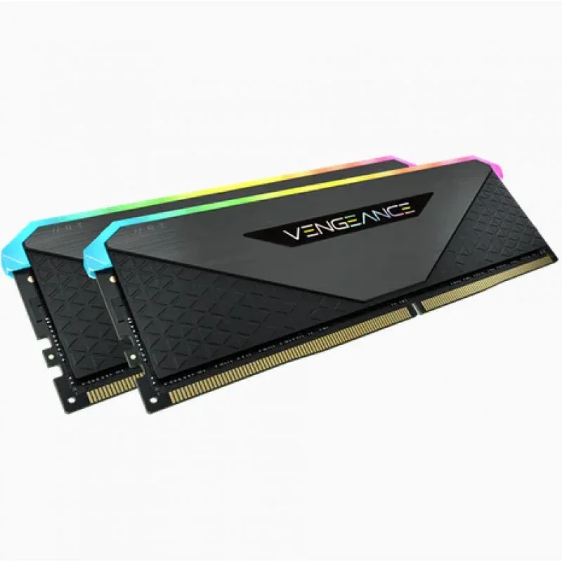 Memória RAM Corsair Vengeance RGB RT DDR4 3200MHz 32GB 2x16GB CL16