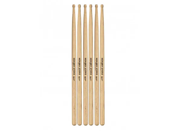 Meinl Hickory 5B Barrel Tip 3-PACK