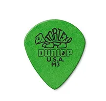 Palhetas Jim Dunlop 472R M3 Tortex Jazz III Verde 0.88mm 36 UN