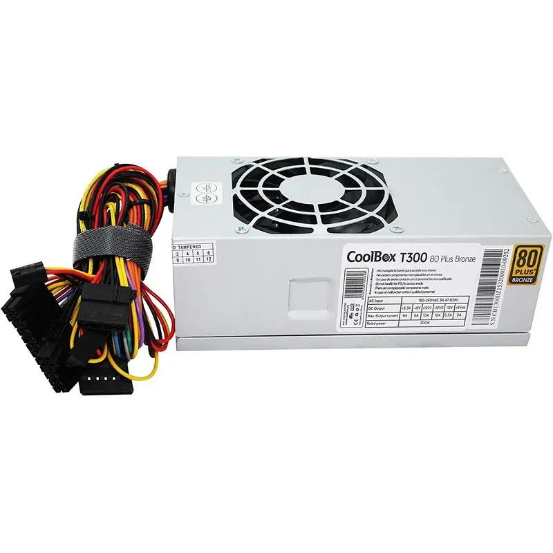 Fonte Alimentação CoolBox T300 300W 80 Plus Bronze