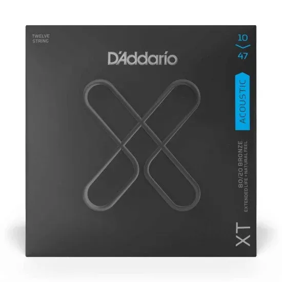 Daddario XTABR1047 12 12 String 80/20 10 47