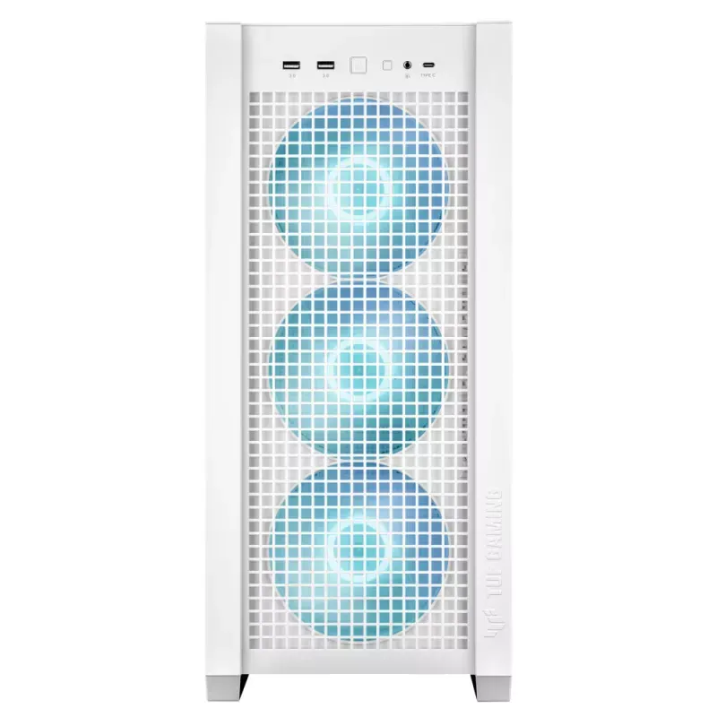 Caixa Tuf Gaming GT302 TG ARGB White