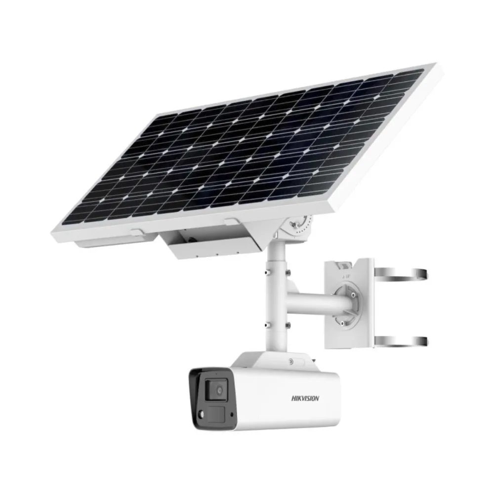 Câmara de Segurança IP Hikvision Value Solar Bullet ColorVu PoE 4MP 4mm Exterior IP67 - DS-2XS2T47G1-LDH/4G/C18S40(4mm)