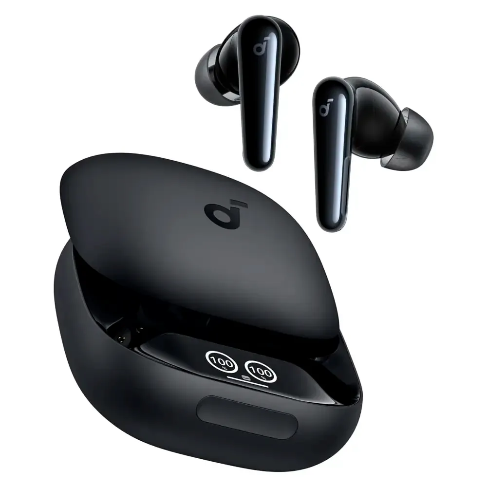 Earbuds Anker Soundcore Liberty 4 Pro ANC True Wireless Pretos Matte