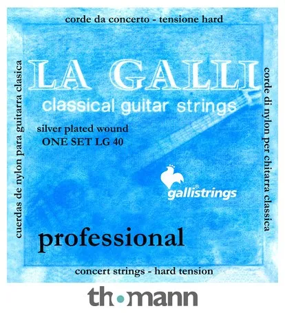 Galli Strings LG40 La Galli Classical Guitar