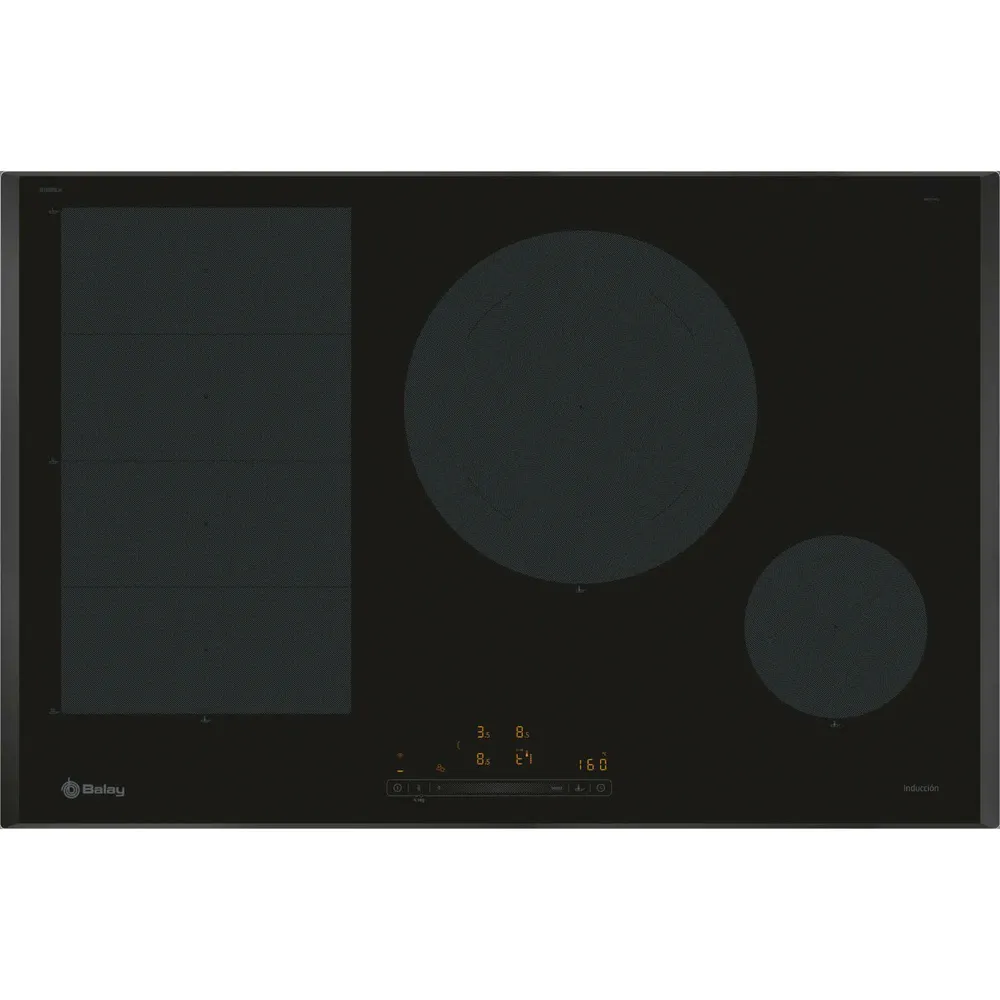 Placa De Indução 4 Zona(S) 7400W 3Eb989Lh (Preto) - Balay
