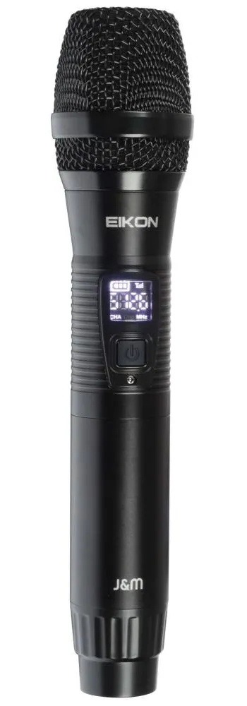 Microfone de Mão sem Fios Eikon J&M V2