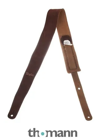 Taylor All-Suede Guitar Strap Brown