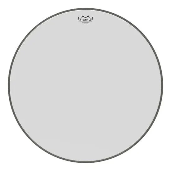 Remo 26" Ambassador Smooth White