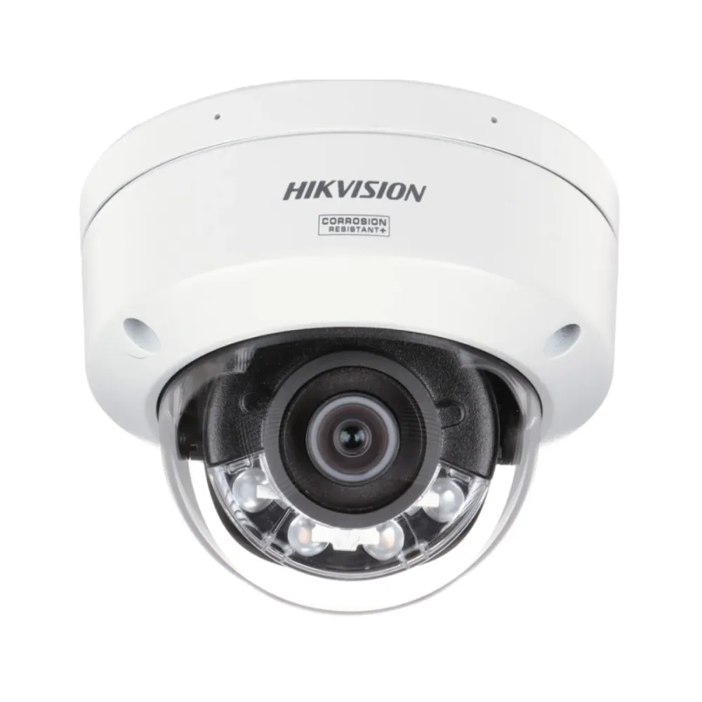 Câmara de Segurança IP Hikvision Pro Dome ColorVu PoE 8MP 4mm Exterior IP67 - DS-2CD2187G3-LIS2UY(4mm)
