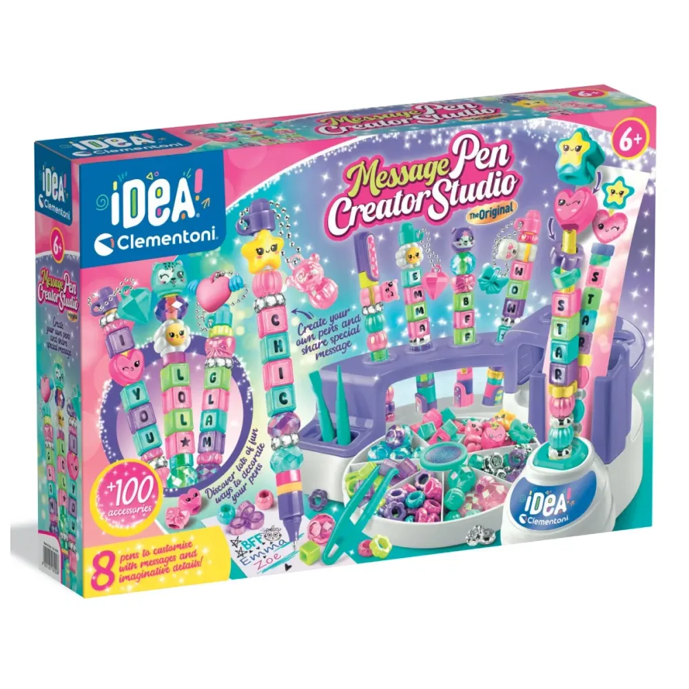 Atelier De Canetas Com Mensagens Clementoni Idea
