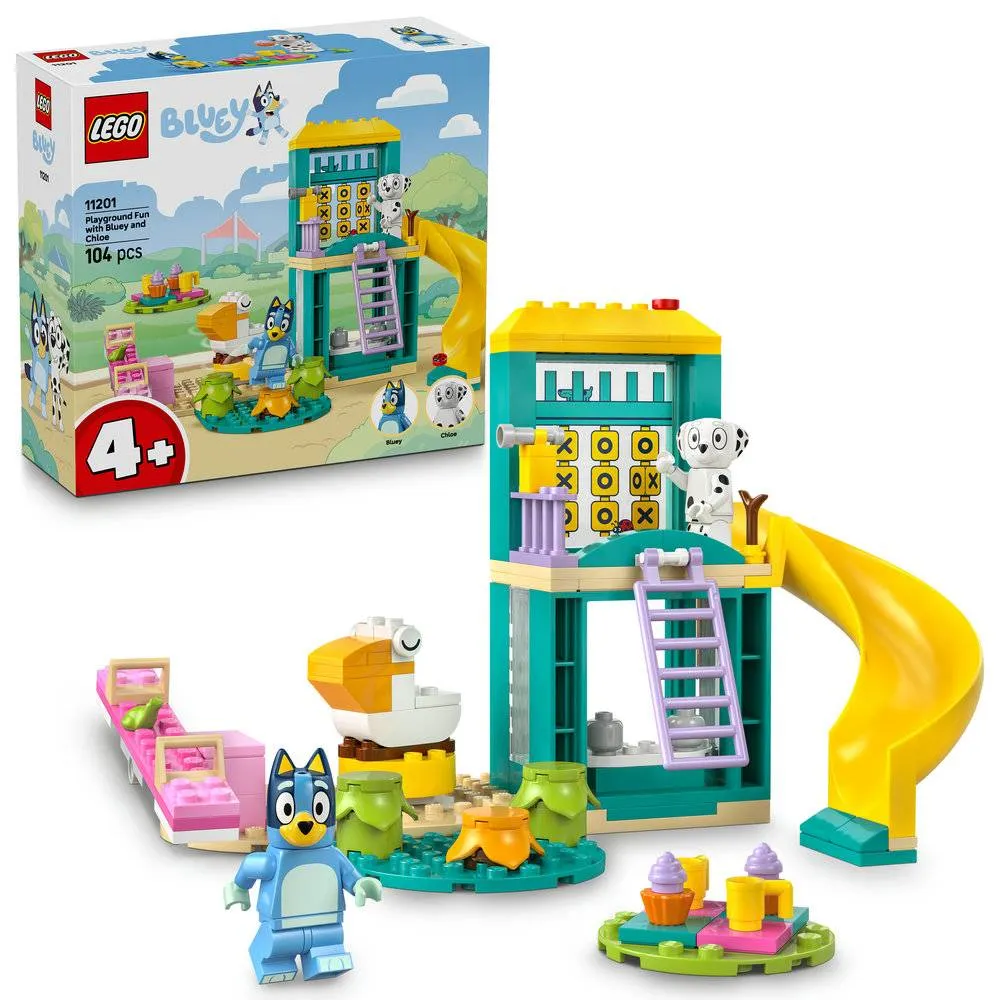 LEGO Bluey Diversão no Parque com Bluey e Chloe - 11201