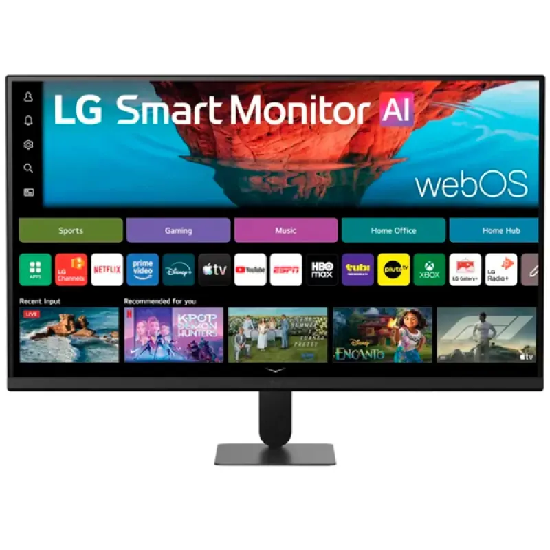 SMART WebOS 26, Disfruta contenidos Streaming 4K (Netflix, Disney+, Spotify, YouTube, Videojuegos, Compatible con HomeOffice, Google Calendar, AirPlay2, ScreenShare, Bluetooth, LG Switch