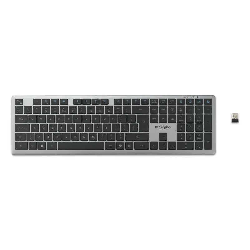 Teclado Kensington KB535 EQ completo sem fios Bluetooth 5.4 bateria integrada