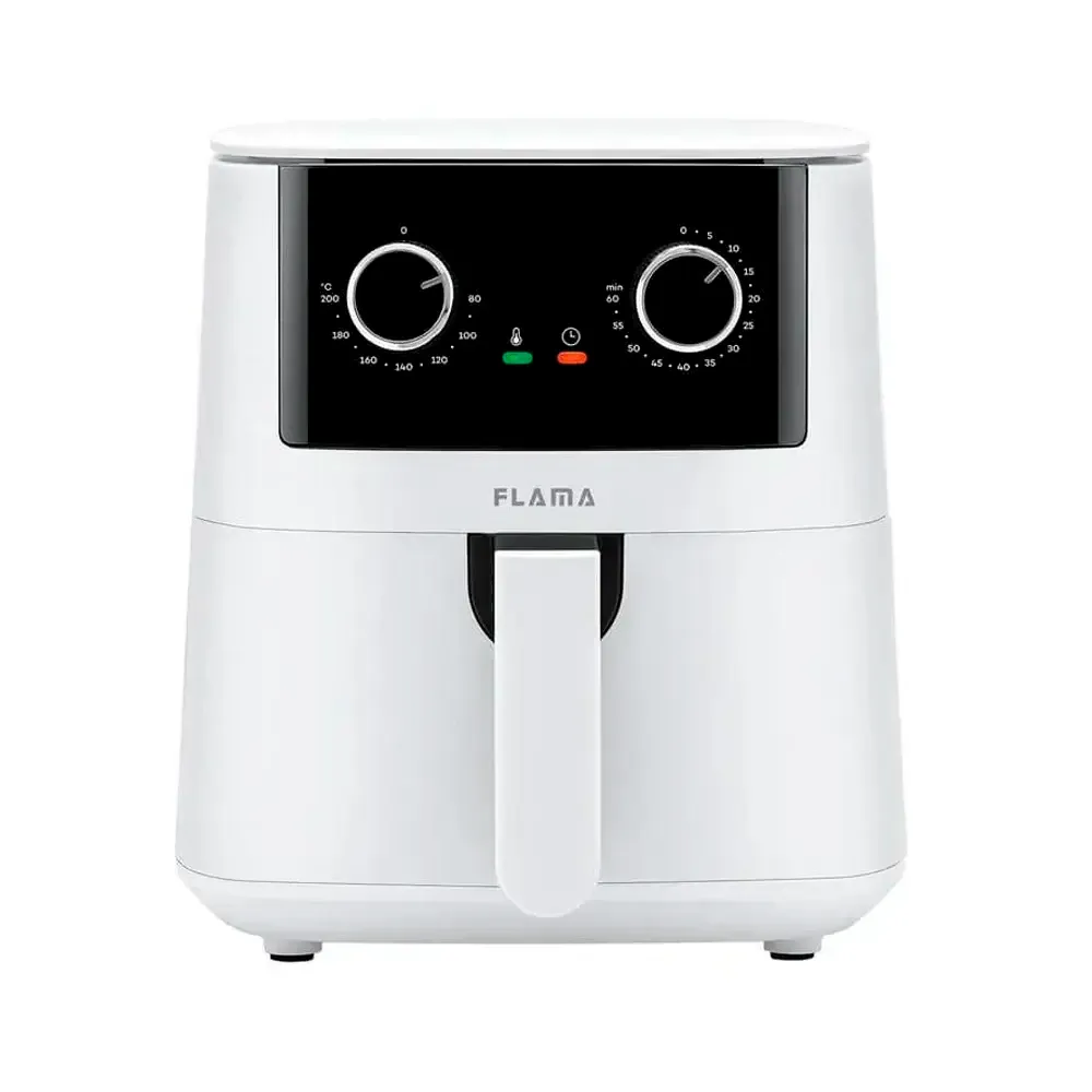 Fritadeira Air Fryer (Sem Óleo) Flama 645FL 4.2L 1400W Branca