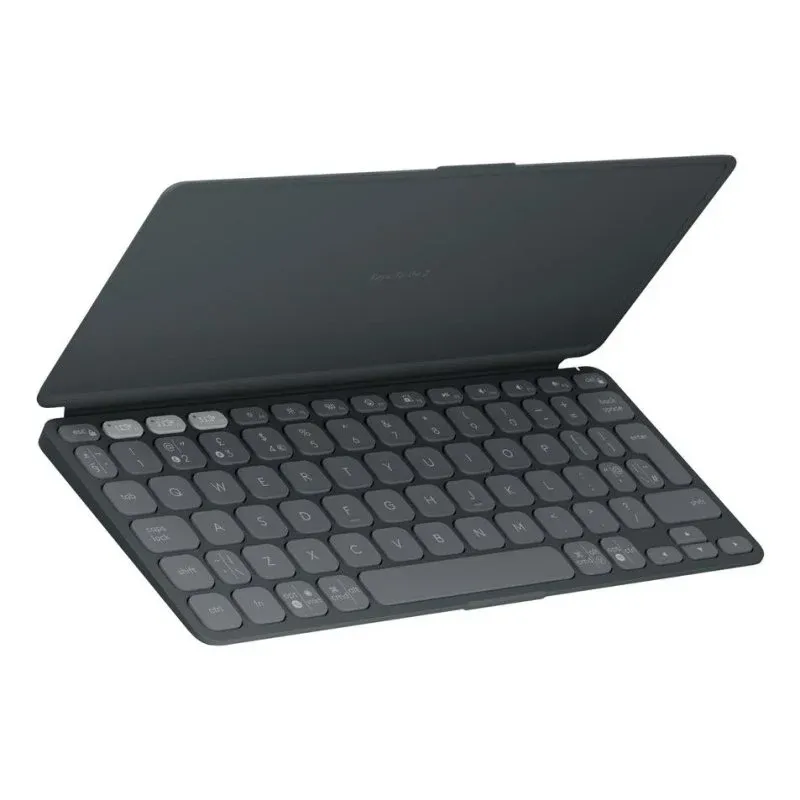 Teclado de tesoura Logitech Keys-To-Go 2 QWERTY Internacional US sem retroiluminação Bluetooth