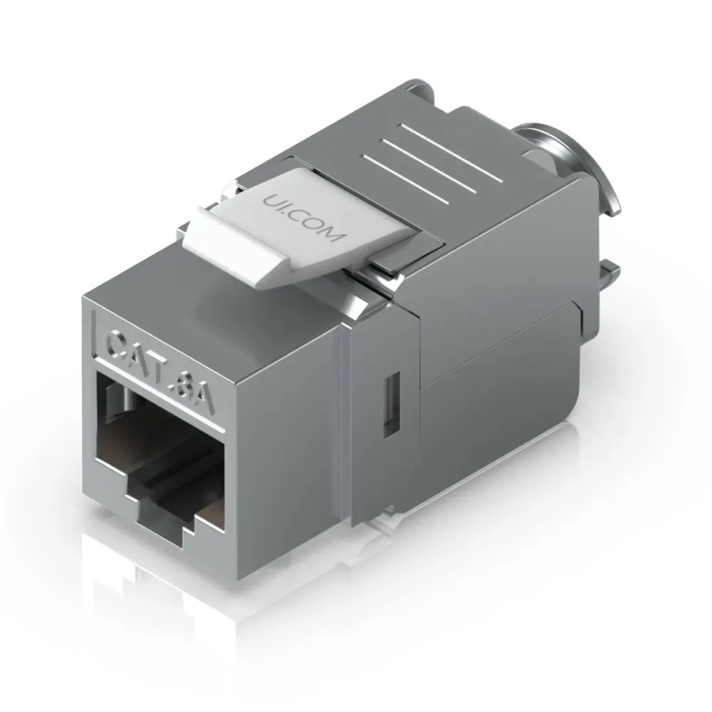 Acoplador Ubiquiti UACC-Keystone-Coupler-C6A - Cinzento (12 unidades)