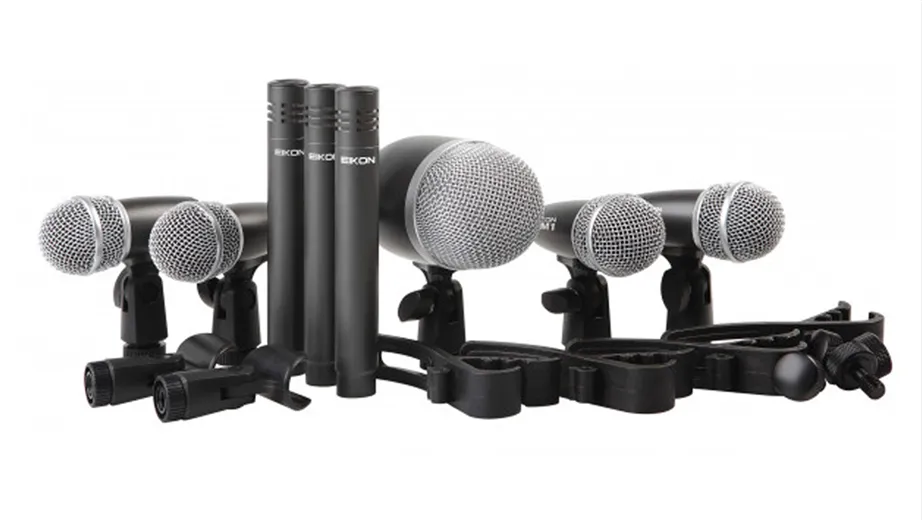 Kit Microfones Bateria Eikon DMH8XL