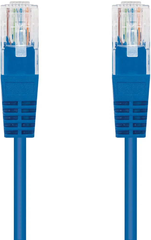 Cabo de Rede Nanocable RJ45 CAT.6 UTP AWG24 2 M Azul