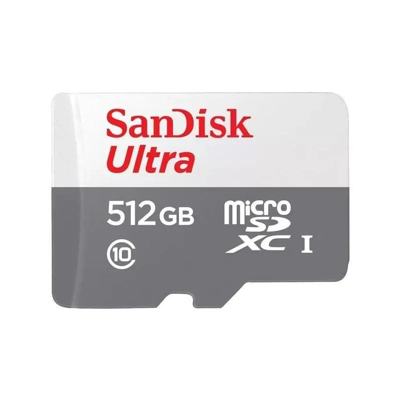 Cartão microSD SanDisk Ultra SDSQUNR-512G-GN3MN 512 GB UHS-I 100 MB/s