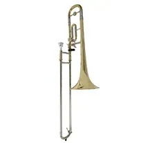 Trombone varas c/transpositor Sib/Fa Bach TB650 Lacado tamanho criança