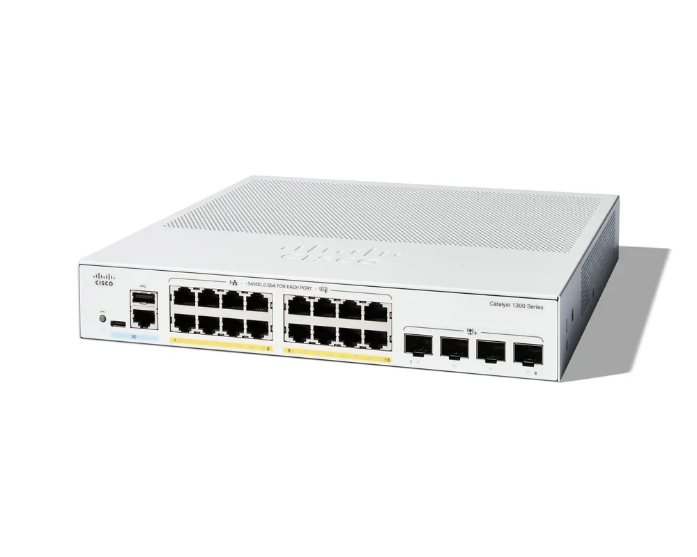 Cisco C1300-16P-4X switch de rede Gerido L2/L3 Gigabit C1300-16P-4X