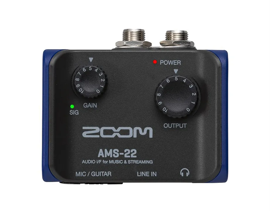 Interface Áudio Zoom AMS-22