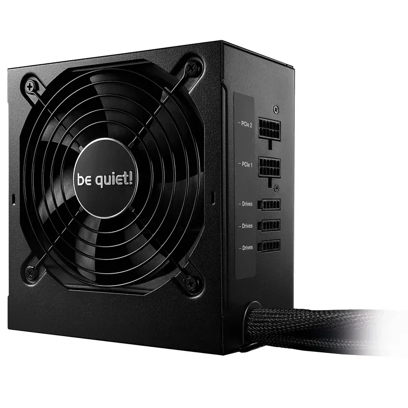 Fonte Alimentação Be Quiet! System Power 9 600W CM 80 Plus Bronze Semi Modular