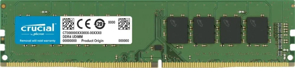 Memória RAM Crucial 8GB DDR4 3200MHz CL19 Single-Rankd