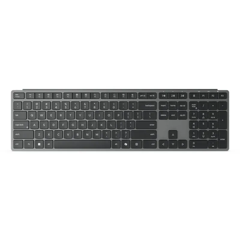 Teclado Lenovo 700 de membrana Layout ES sem fios Bluetooth e RF cinzento