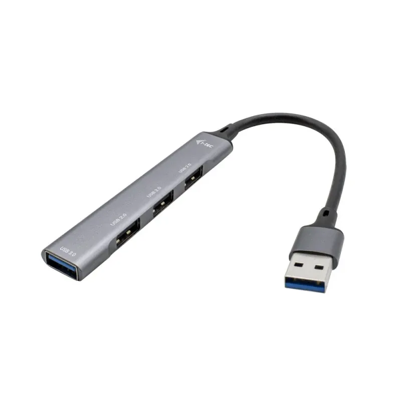 HUB I-TEC USB 3.0 Metal 1x USB 3.0 3x USB 2.0