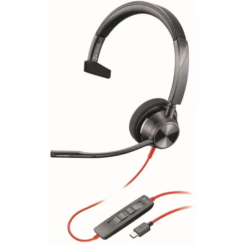 Plantronics Blackwire C3310 Auscultadores com Microfone USB
