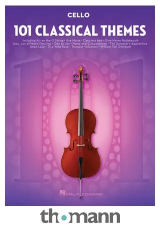 Hal Leonard 101 Classical Themes Cello
