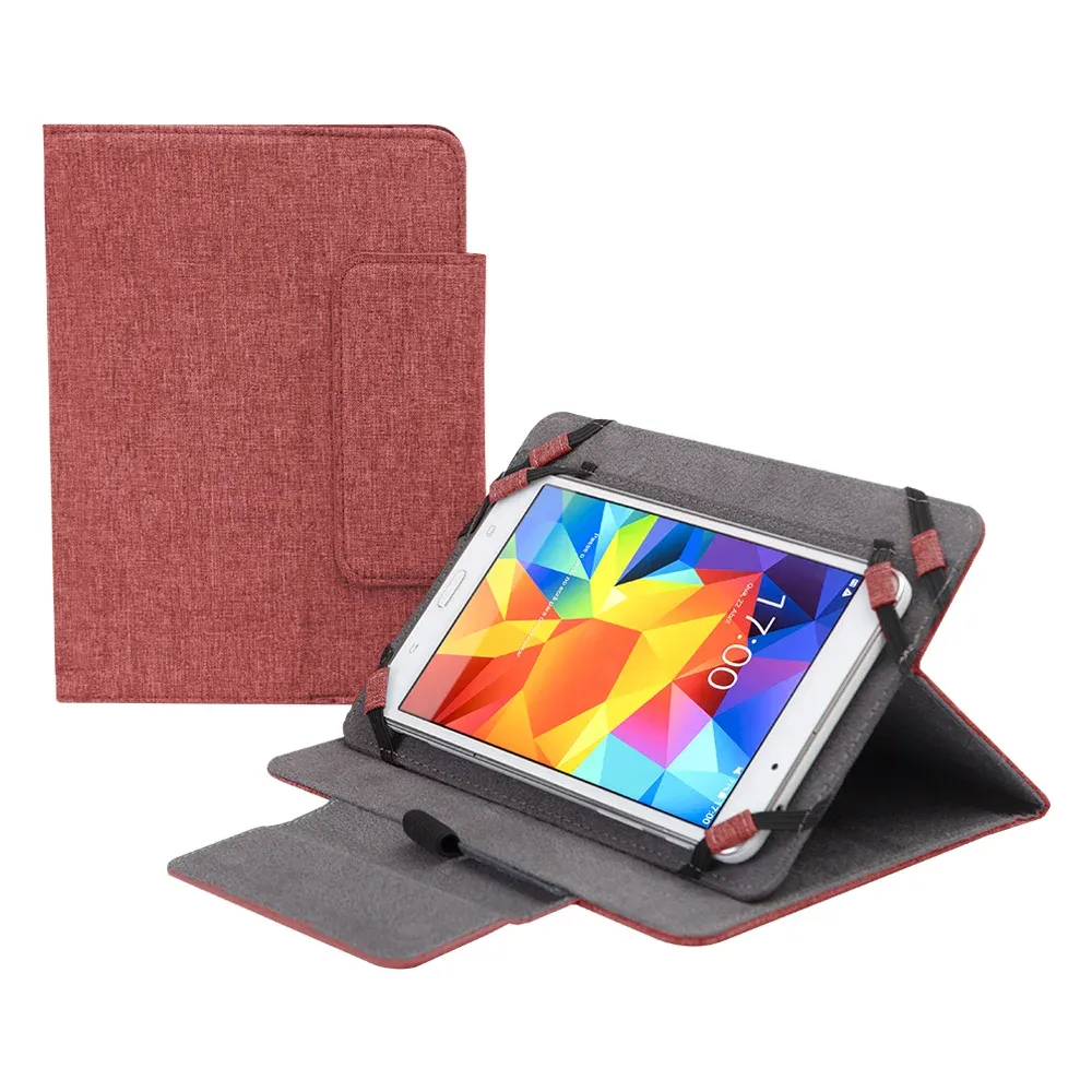 Capa halfmman universal 7"- 7,9" oxford - vermelho