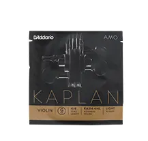 Corda Violino 4/4 D'Addario Kaplan Amo KA314 Tensão Leve Sol