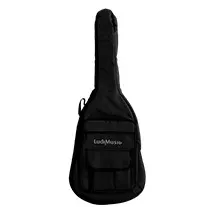 Saco de Guitarra Clássica 3/4 Ludimusic 32B Com logo Preto