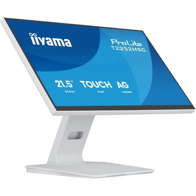 Monitor iiyama ProLite T2252MSC-W2AG 21.5" FullHD 100Hz IPS Ecrã Tátil Branco
