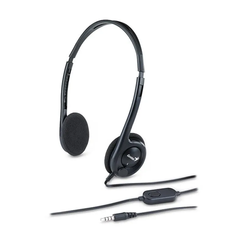 Genius HS-M200C Auriculares com Microfone Pretos