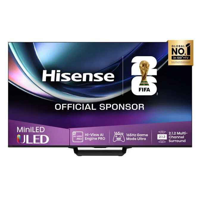Televisão Hisense 85U7Q PRO 85" QD Mini LED UltraHD 4K VIDAA
